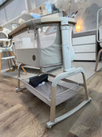 EX DISPLAY Maxi Cosi Iora Air Bedside Crib - Classic Beige