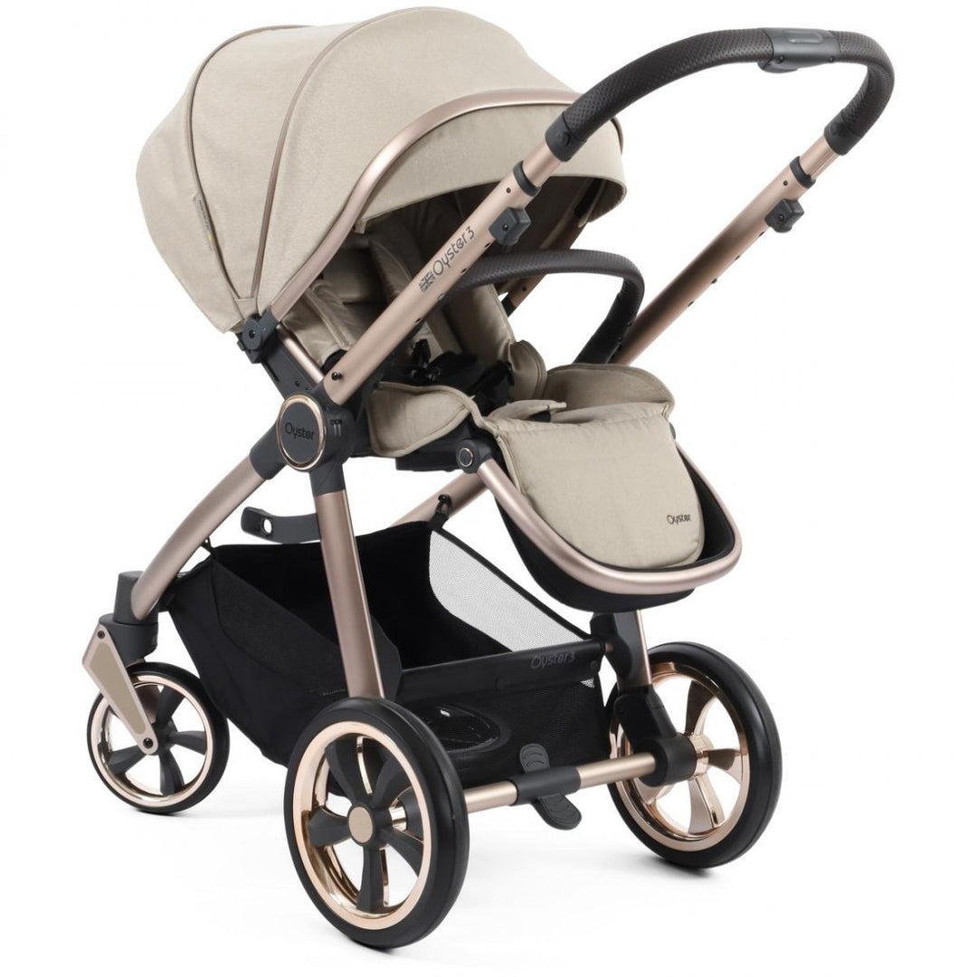 Babystyle Oyster 3 Ultimate Travel System - Creme Brulee