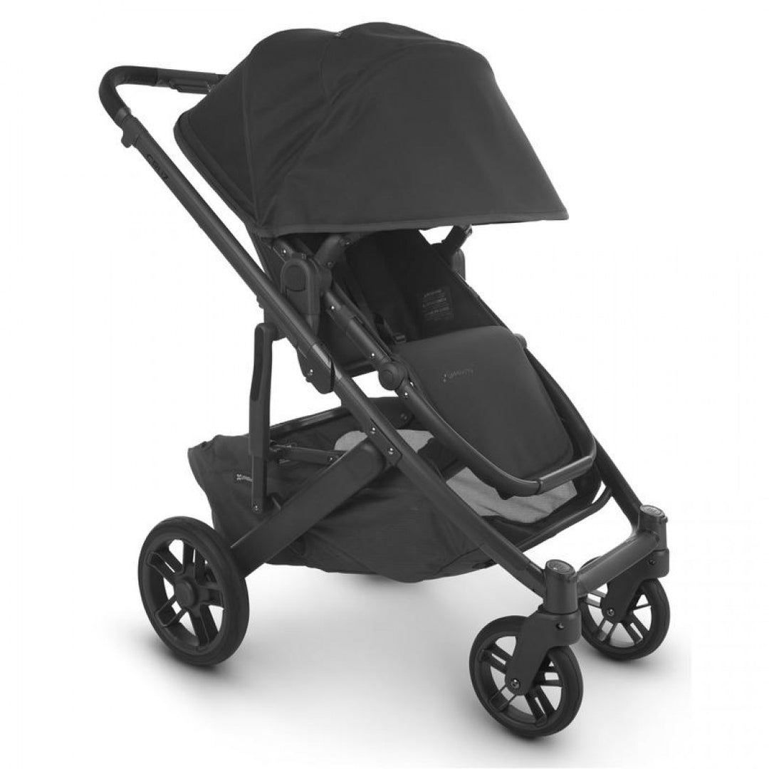 Uppababy Cruz V2 Pushchair + Carrycot + Mesa + Base i-Size Travel System - Jake Black