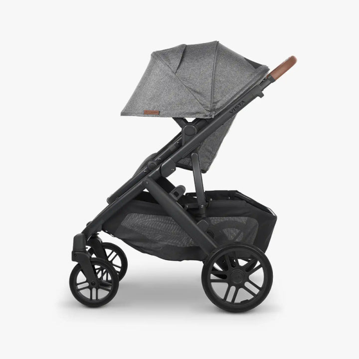 Uppababy VISTA V2 Pram + Mesa + Base i-Size Travel System - Greyson Charcoal Melange