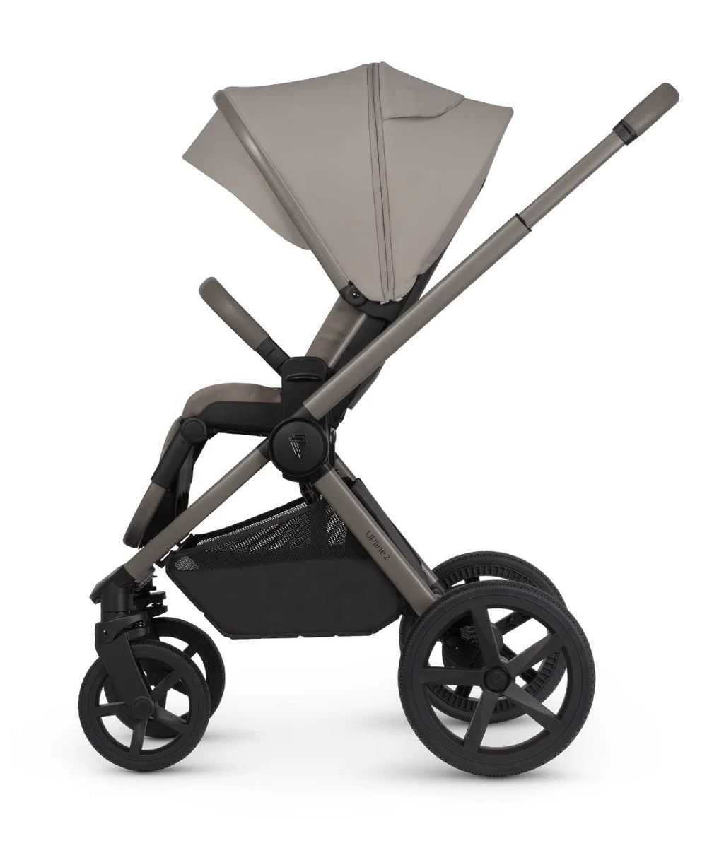 EX DISPLAY Venicci Upline2 Pushchair + Carrycot Bundle - Taupe