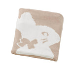 Peter Rabbit Signature Collection - Flopsy Bunny Knitted Blanket & Soft Toy Gift Set