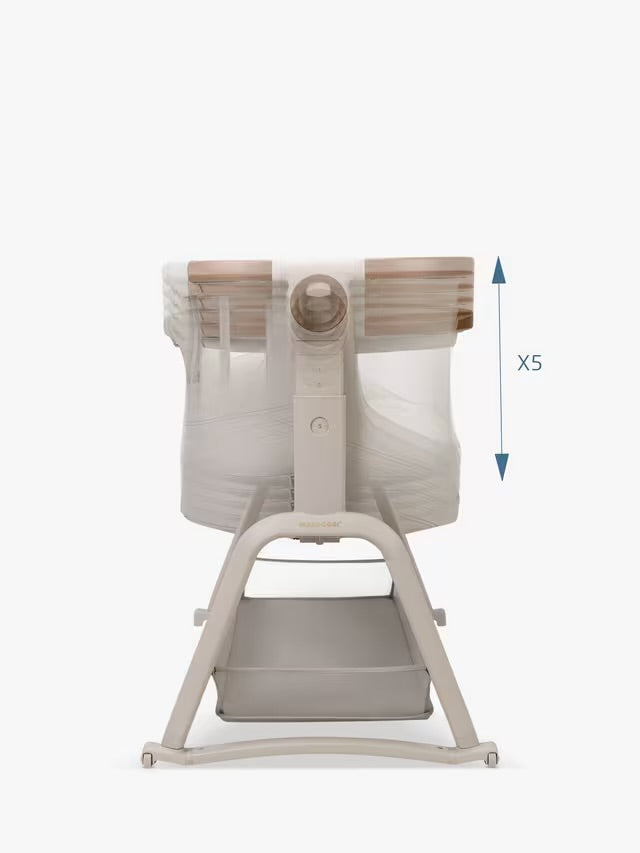 Maxi-Cosi Iora Plus Bedside Crib - Elegance Beige