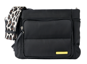 Bababing Joey Cross Body Changing Bag - Black