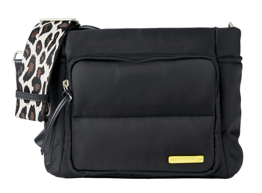 Bababing Joey Cross Body Changing Bag - Black