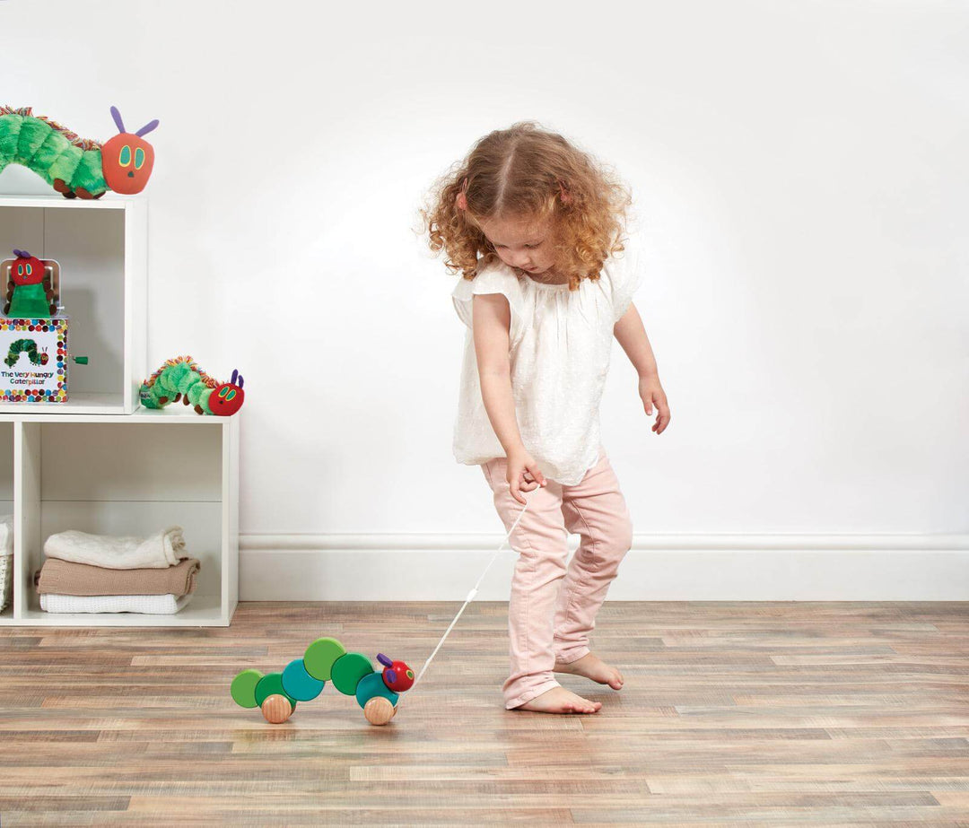 The Very Hungry Caterpillar Wooden Pull Along