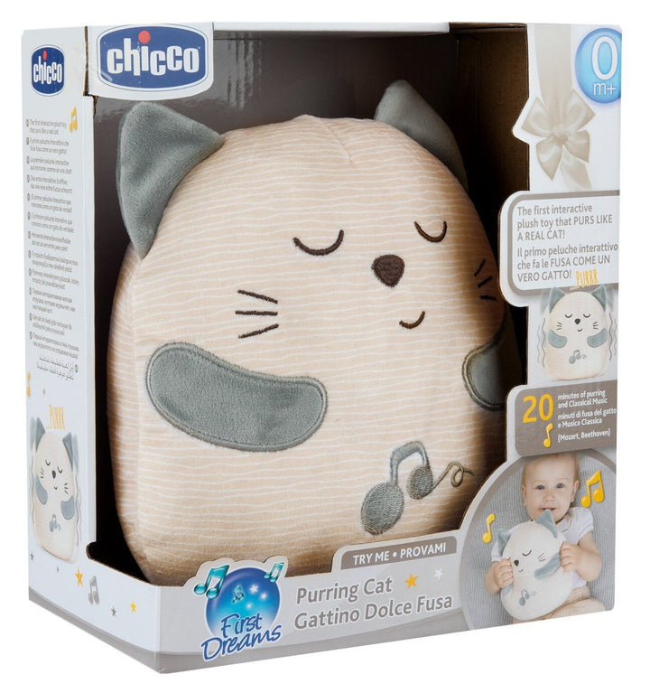 Chicco First Dreams Purring Cat Plush Toy