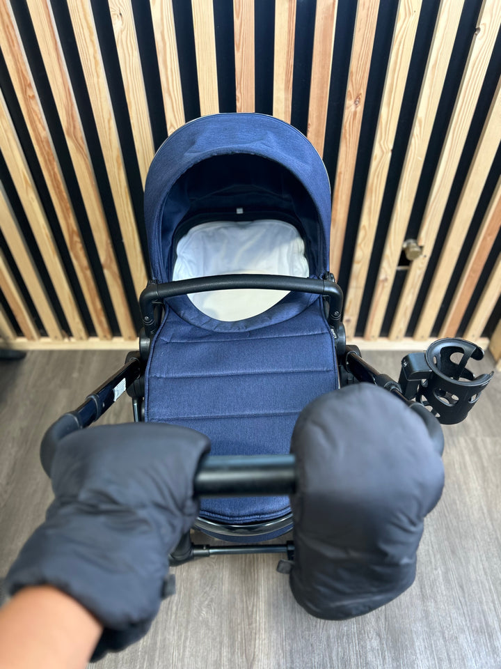 PRE LOVED iCandy Peach 6 Travel System - Navy Twill