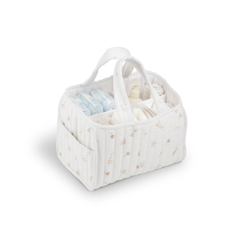 CuddleCo Nappy Caddy Set - Cashmere Meadow