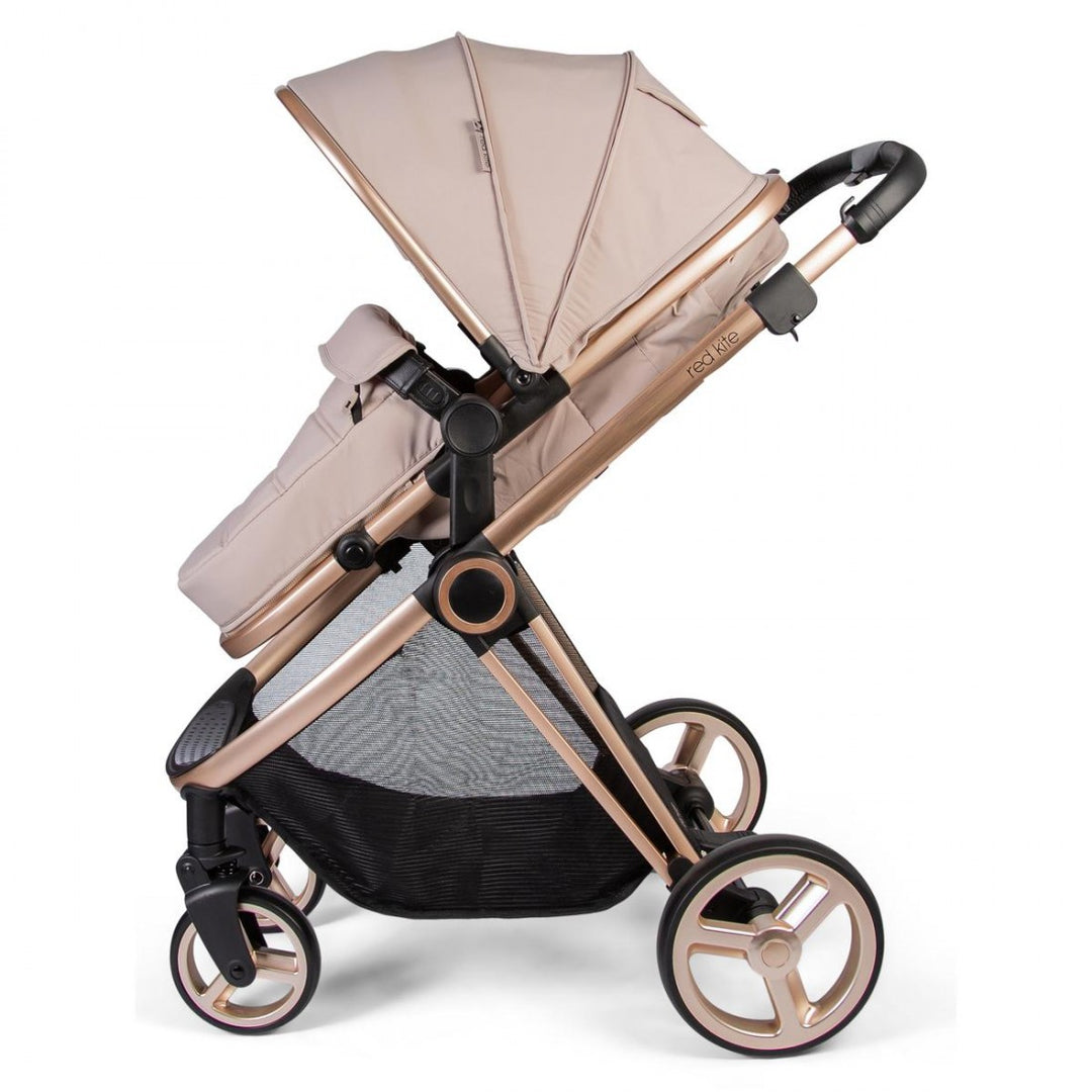 RedKite Push Me Pace Ultimate Travel System Bundle - Latte