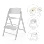 Cybex Click & Fold 4in1 Highchair - All White