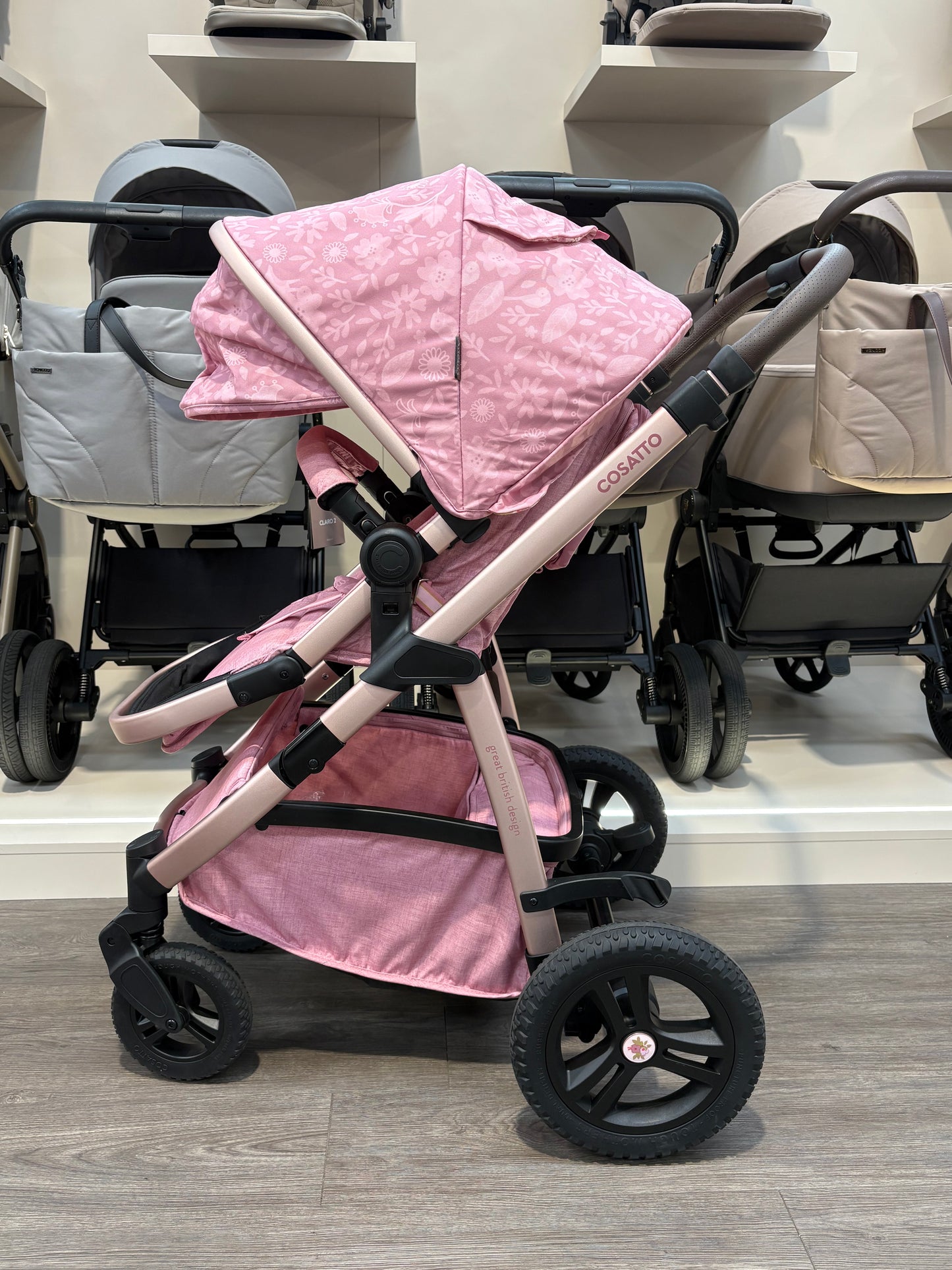 EX DISPLAY Cosatto Wow 3 Pram + Pushchair - Camille