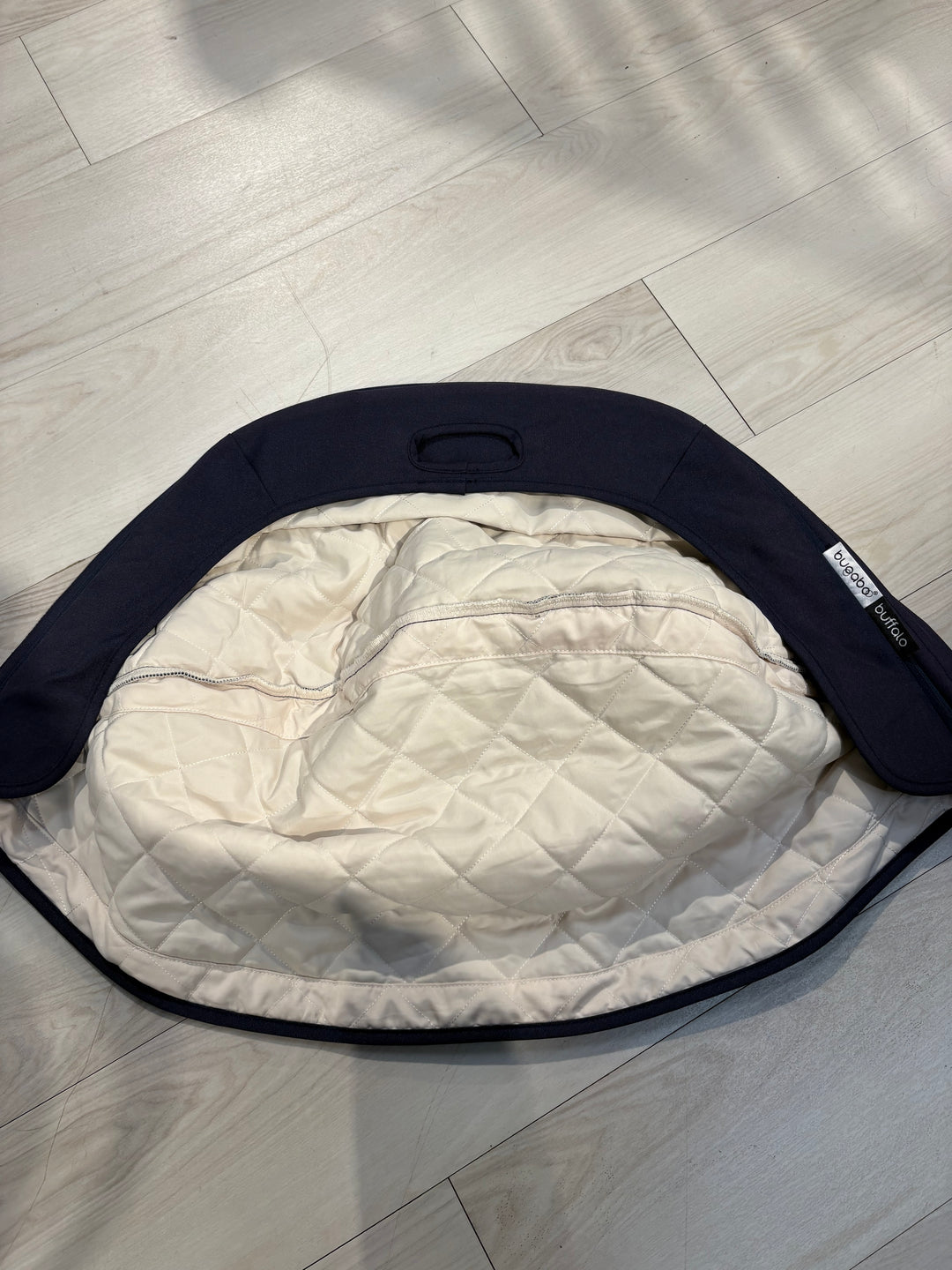 PRE LOVED Bugaboo Buffalo Hood Fabric - Navy