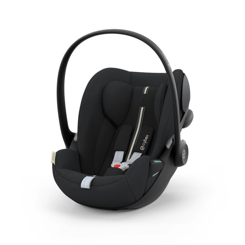 CYBEX eGazelle S Pushchair + Cloud G Luxury Travel System Bundle - Moon Black