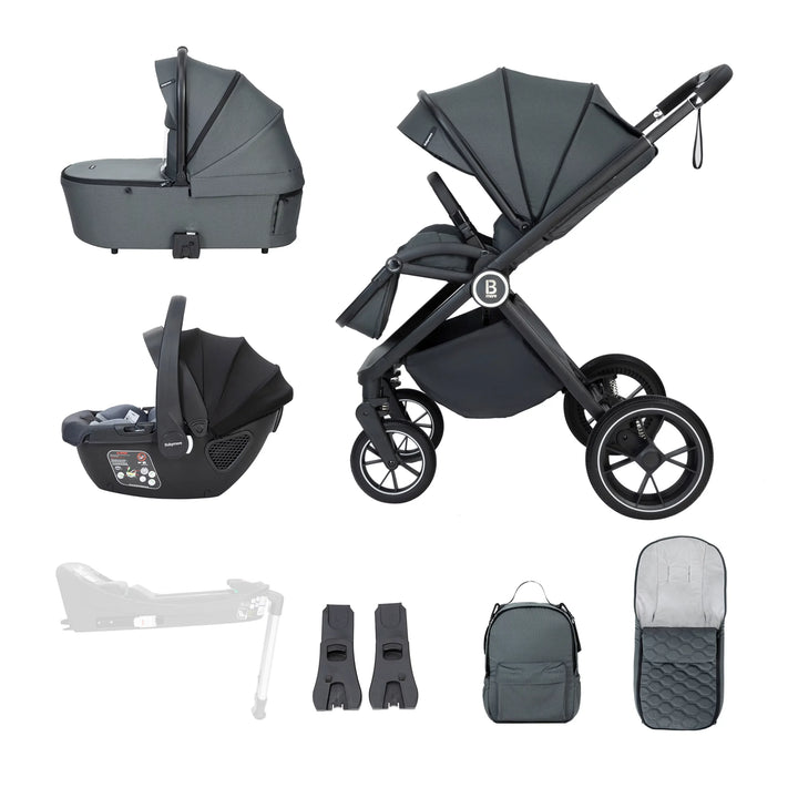 Babymore Kai Travel System Coco Car Seat – Forest Grey