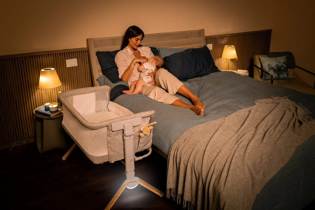 Chicco Next2Me Armonia Bedside Crib (Including Motion Sensor Light) - Scandinavian