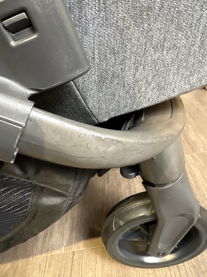 PRE LOVED iCandy Orange 3 Double Pushchair - Slate Grey Marl