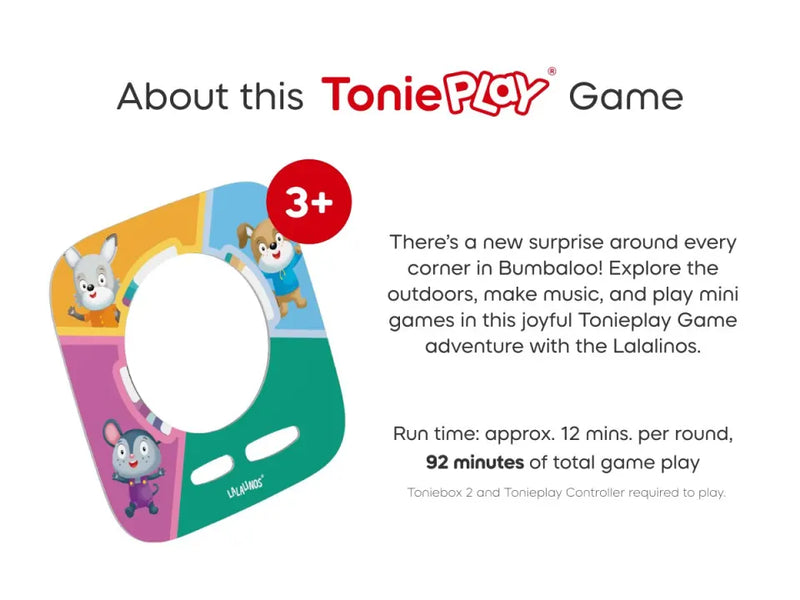 Tonies Tonieplay Lalalinos Your Day in Bumbaloo Game