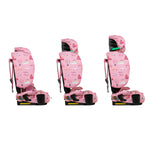 Cosatto On The Go i-Size Travel Car Seat - Itchy Feet Rosy