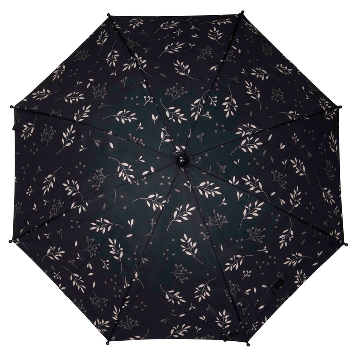 Dooky Stroller Parasol - Romantic Leaves Black