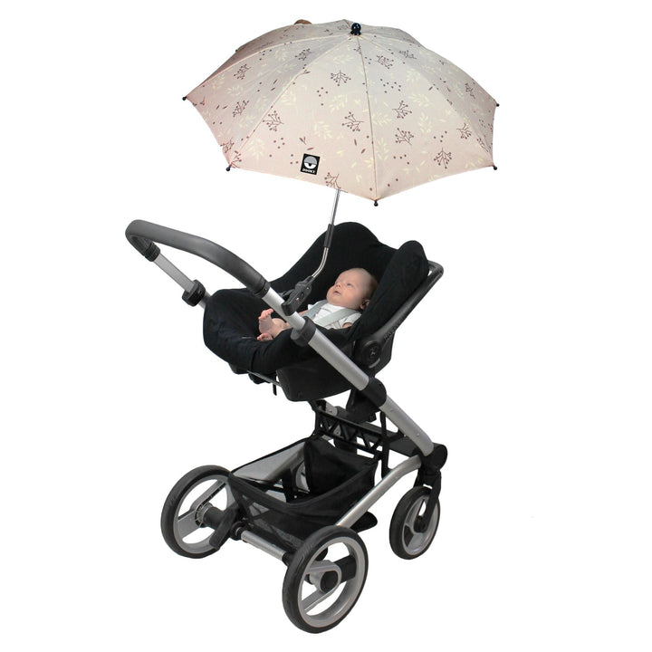 Dooky Stroller Parasol - Romantic Leaves Beige