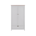Tutti Bambini Verona Wardrobe – Grey/Oak