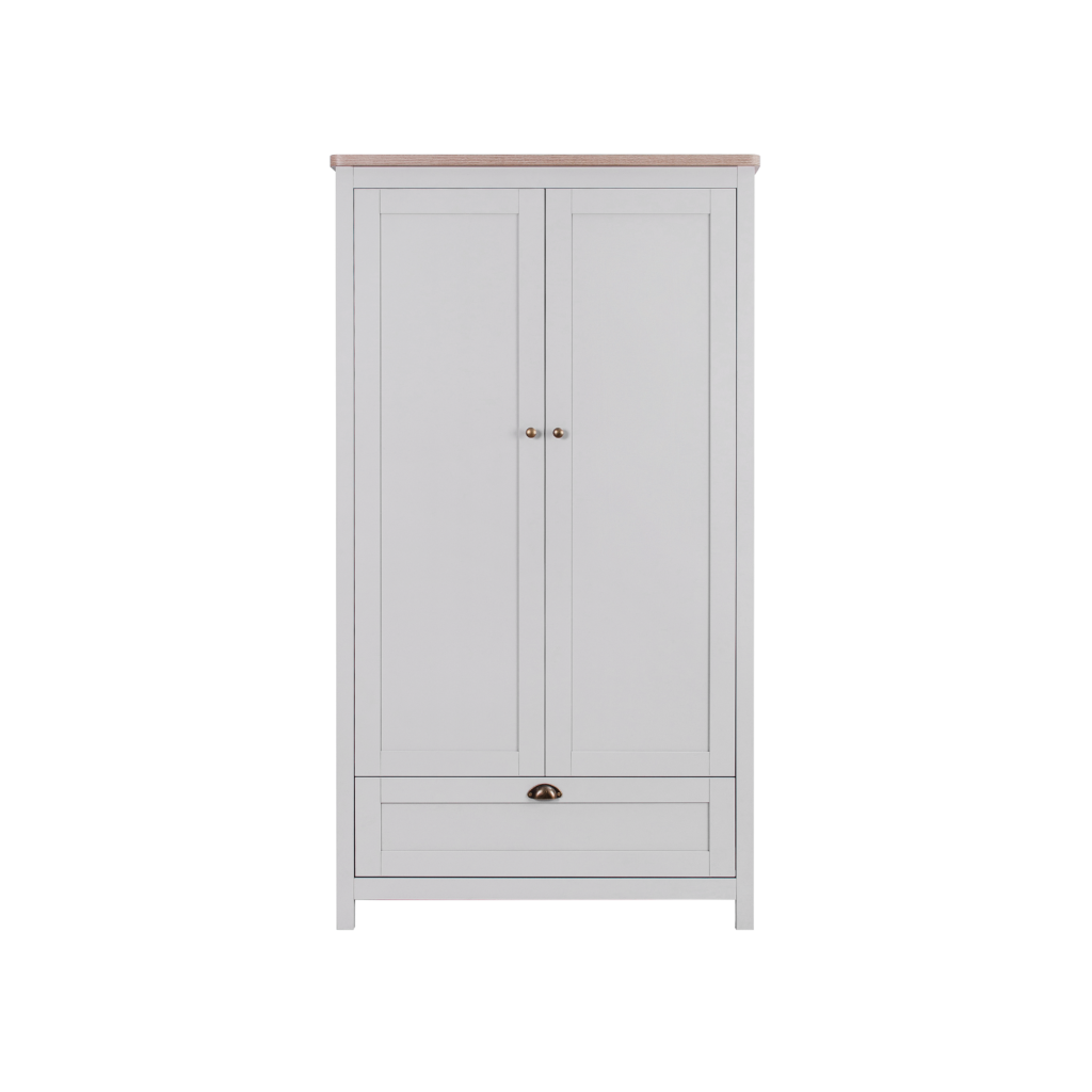 Tutti Bambini Verona Wardrobe – Grey/Oak