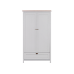 Tutti Bambini Verona Wardrobe – Grey/Oak