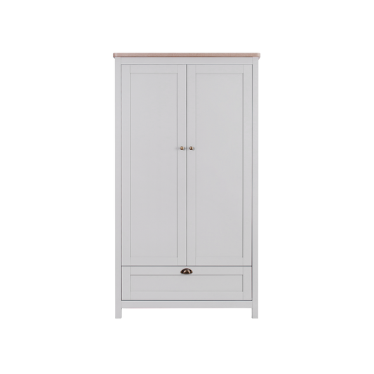 Tutti Bambini Verona Wardrobe – Grey/Oak