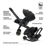 Doona X Car Seat & Stroller - Nitro Black + FREE Essentials Bag Worth £54.99!
