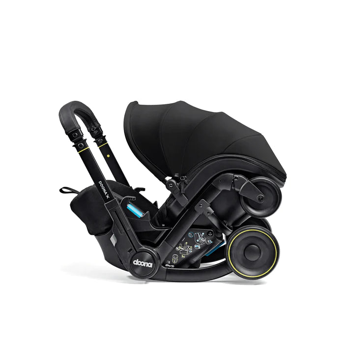 Doona X Car Seat & Stroller - Nitro Black + FREE Essentials Bag Worth £54.99!
