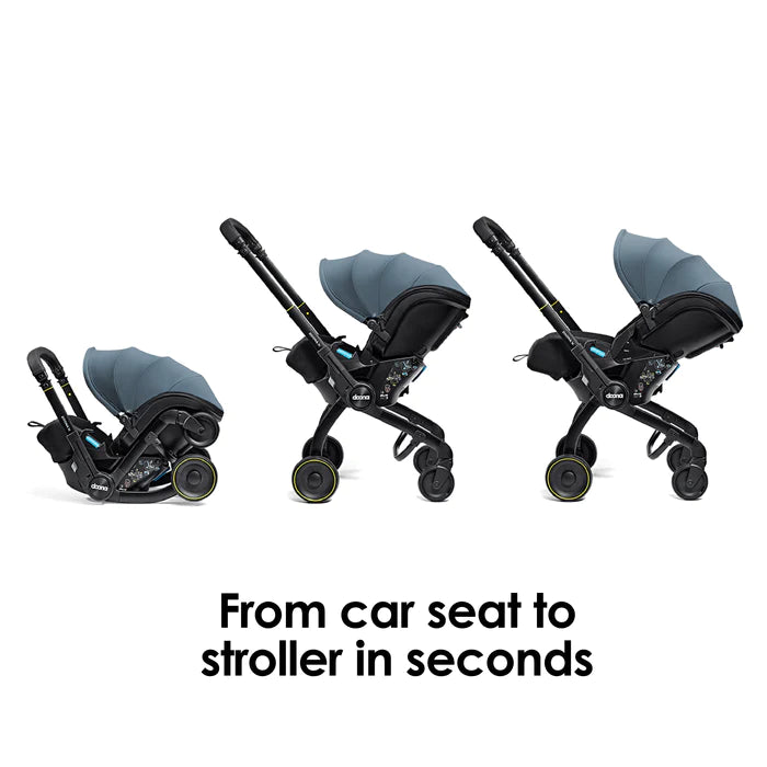 Doona X Car Seat & Stroller - Ocean Blue + FREE Essentials Bag Worth £54.99!