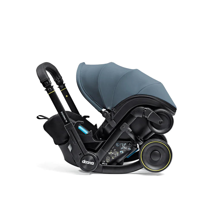 Doona X Car Seat & Stroller - Ocean Blue + FREE Essentials Bag Worth £54.99!