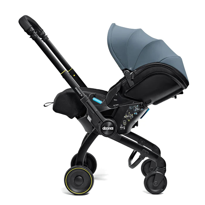 Doona X Car Seat & Stroller - Ocean Blue + FREE Essentials Bag Worth £54.99!