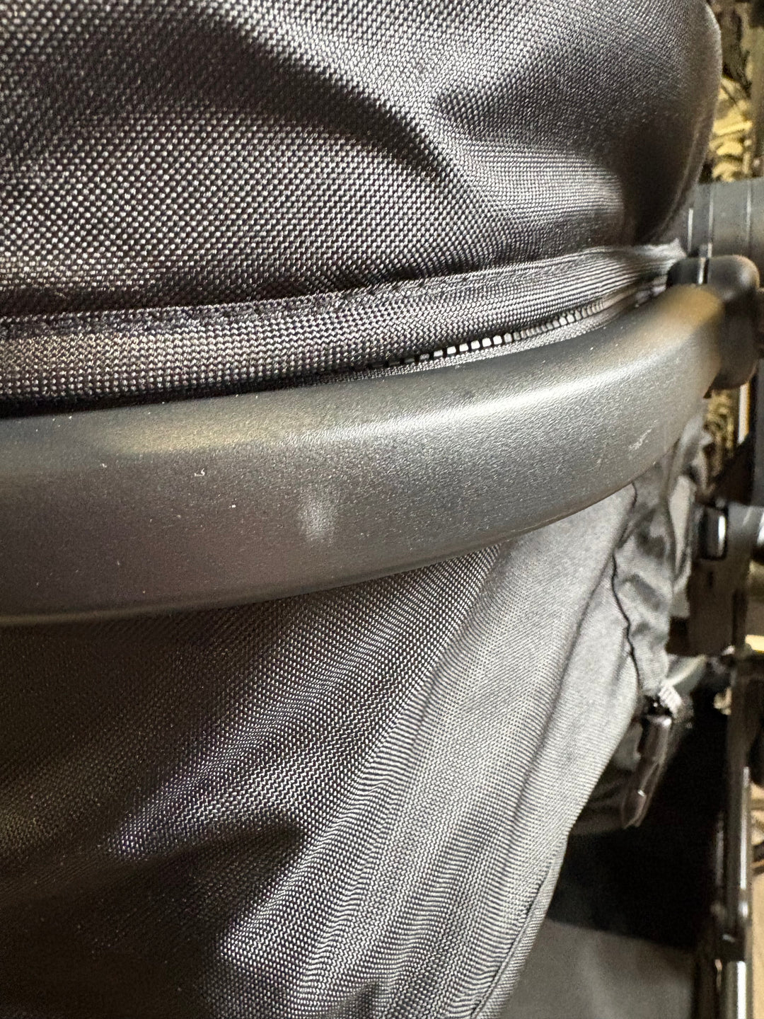 PRE LOVED My Babiie MB33 Twin Pushchair with Infant Carrier - Black Leopard