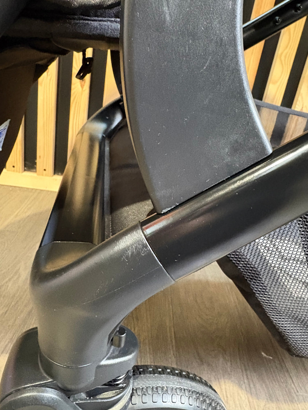 PRE LOVED Ickle Bubba Virgo Double Pushchair - Stone