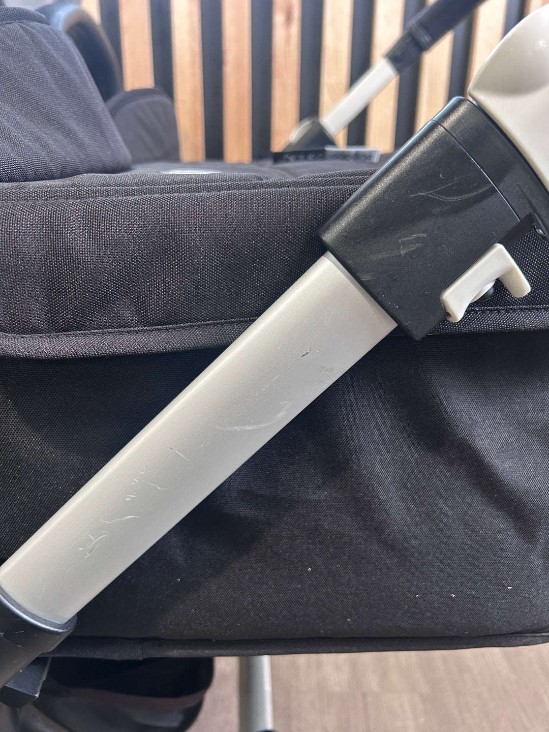 PRE LOVED Bugaboo Donkey2 Twin Bundle - Black/Grey Melange