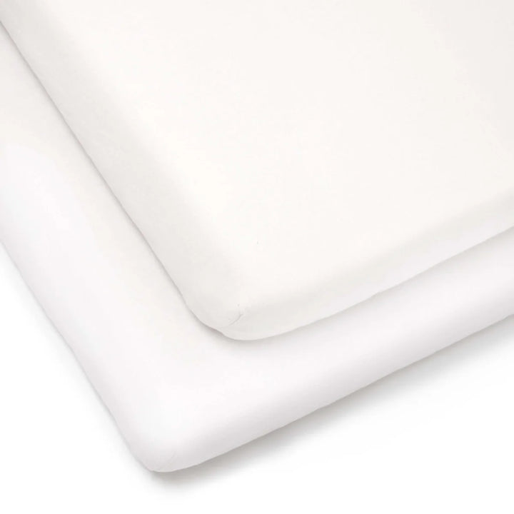 East Coast 2 Pack Space Saver Cot Sheets - 90 x 52 cm
