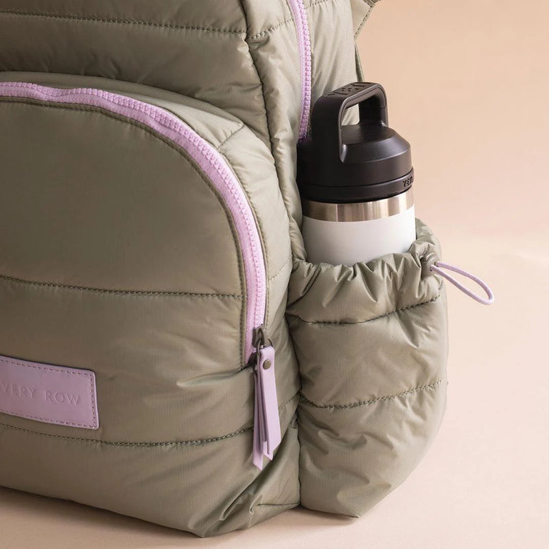 Avery Row Changing Backpack - Olive Green
