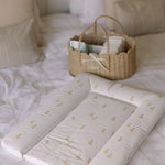 Ralphie Bear Comfort Changing Mat - Pears