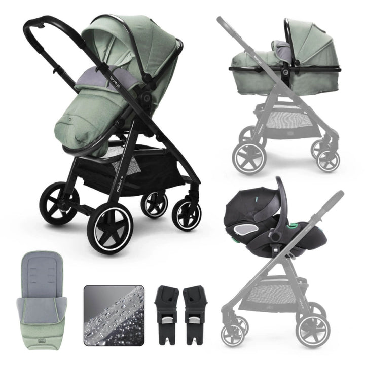 Miniuno TouraGo Travel System - Shamrock