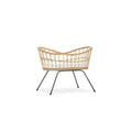 CuddleCo Aria Wave Crib - Rattan