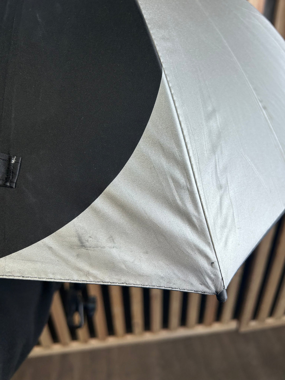 PRE LOVED Universal Parasol - Black/Silver