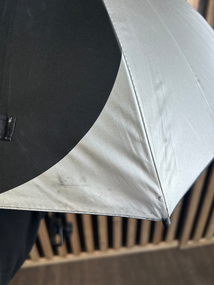 PRE LOVED Universal Parasol - Black/Silver