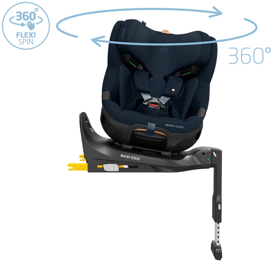 Maxi-Cosi Emerald 360 Pro Car Seat Birth - 12 years old - Authentic Blue