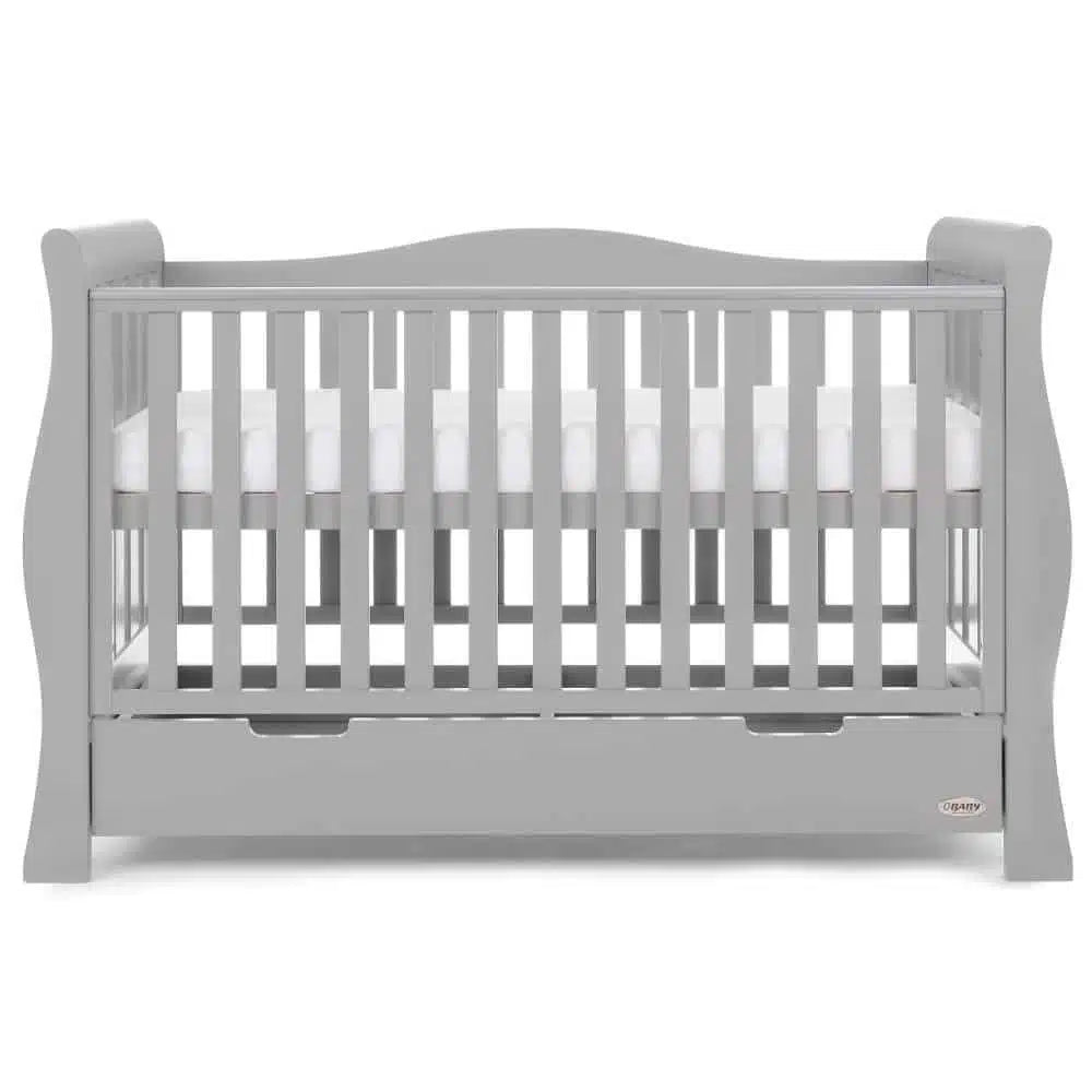 Obaby Stamford Luxe 3 Piece Nursery Room Set – Warm Grey