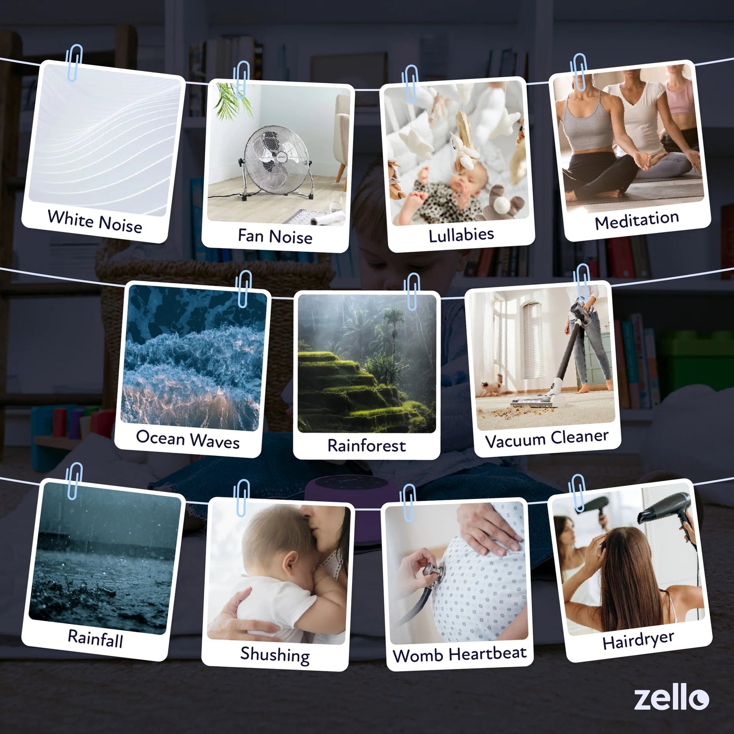 Zello Original White Noise Machine