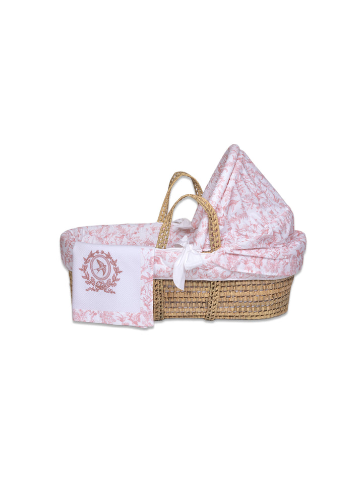 Funnababy Hummingbird Moses Basket Bundle