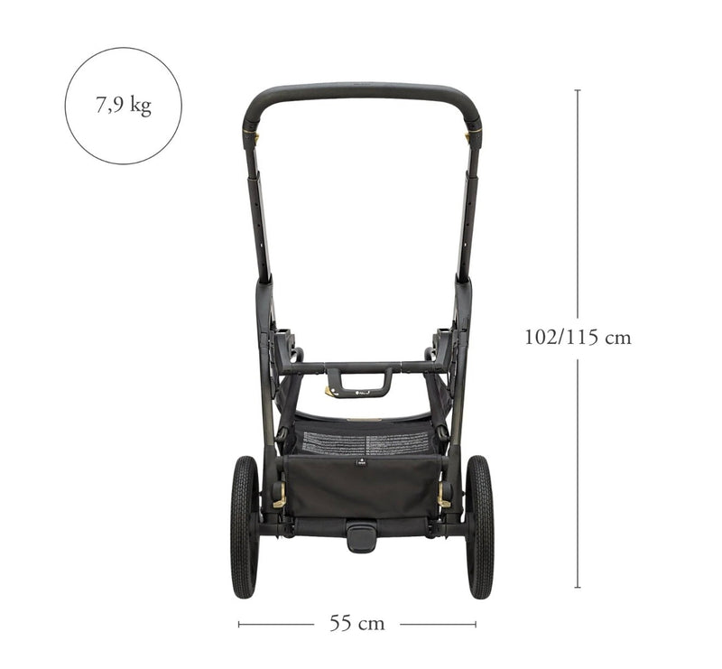 Inglesina Aptica XT Quattro 4in1 Travel System - Himalaya Blue (2026 Model)
