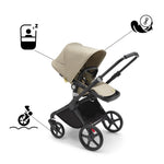 Bugaboo Fox Cub Complete Pushchair + Carrycot - Desert Beige